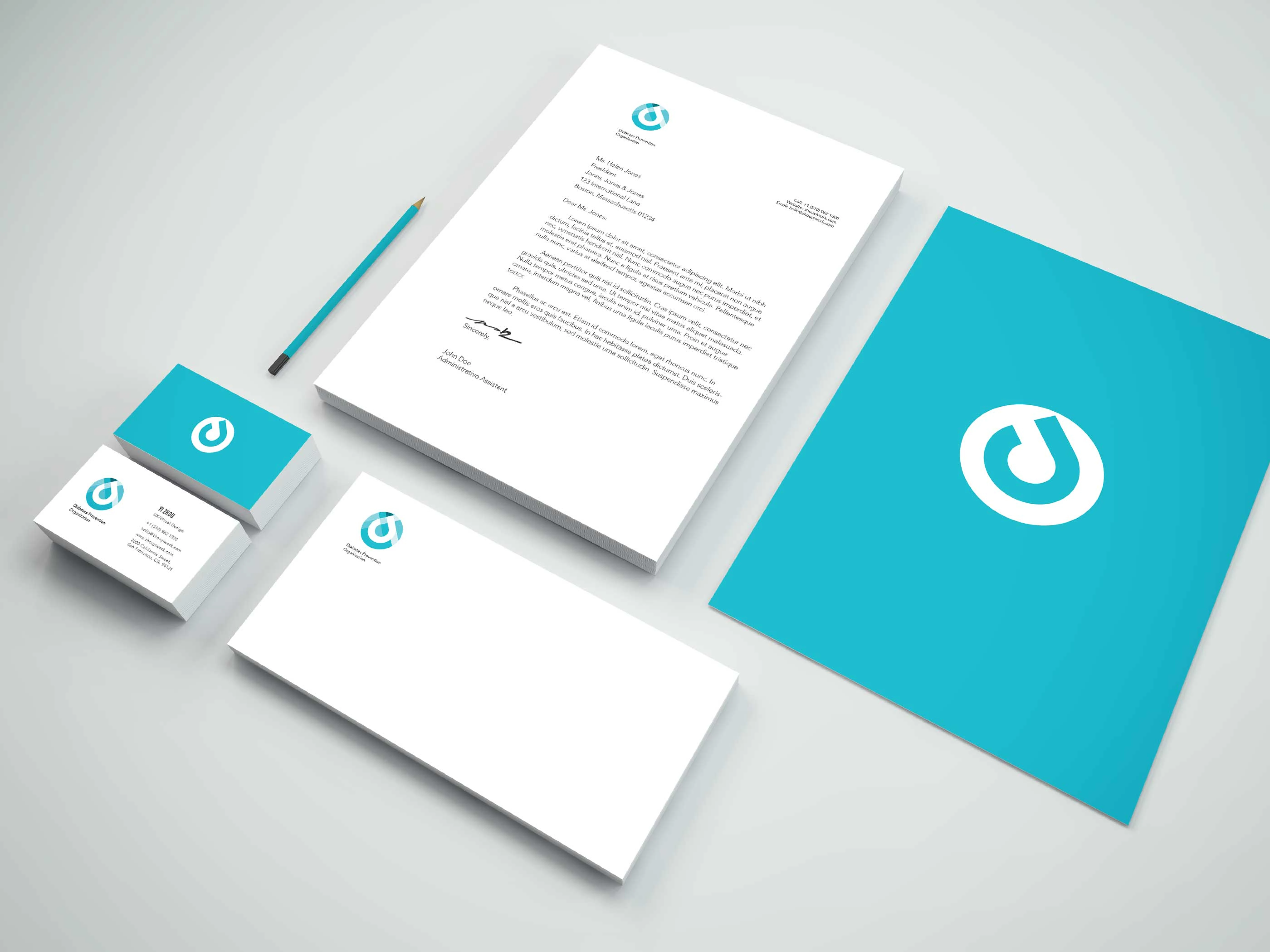 Stationery Design: Application - showcase image