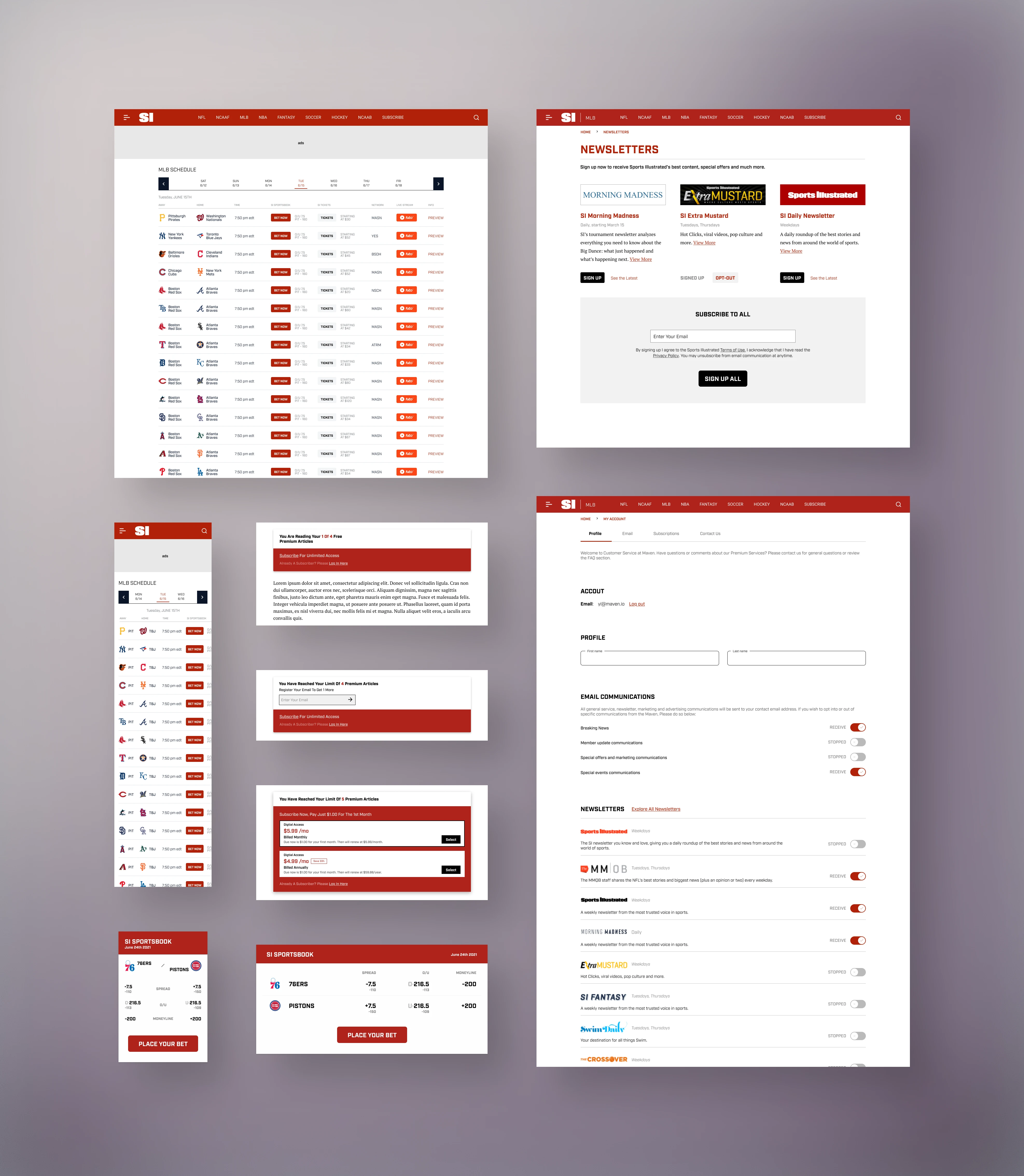 Additional Pages, Widgets, Tasks and Components: Key Components Redesign - showcase image